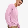 Classic Organic Jersey de cuello redondo - Flor de cerezo