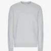 Classic Organic Jersey de cuello redondo - Gris descolorido