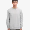 Classic Organic Jersey de cuello redondo - Gris descolorido
