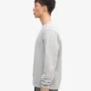 Classic Organic Jersey de cuello redondo - Gris descolorido