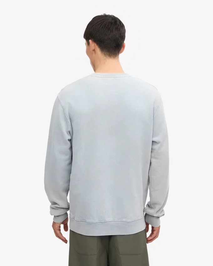 Classic Organic Jersey de cuello redondo - Gris descolorido