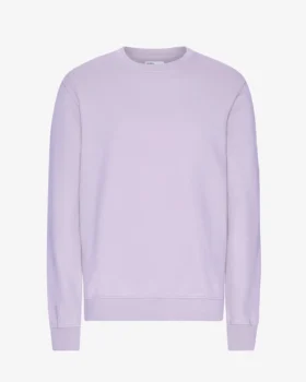 Classic Organic Jersey de cuello redondo - Lavanda suave