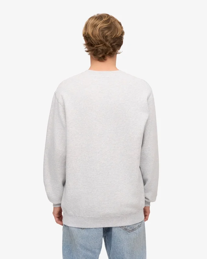 Classic Organic Jersey de cuello redondo - Mezcla de nieve