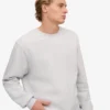 Classic Organic Jersey de cuello redondo - Mezcla de nieve