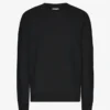 Classic Organic Jersey de cuello redondo - Negro intenso