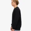 Classic Organic Jersey de cuello redondo - Negro intenso