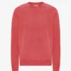 Classic Organic Jersey de cuello redondo - Rojo descolorido