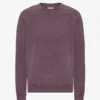 Classic Organic Jersey de cuello redondo - Uva descolorida