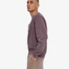 Classic Organic Jersey de cuello redondo - Uva descolorida