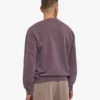 Classic Organic Jersey de cuello redondo - Uva descolorida