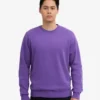 Classic Organic Jersey de cuello redondo - Violeta ultra
