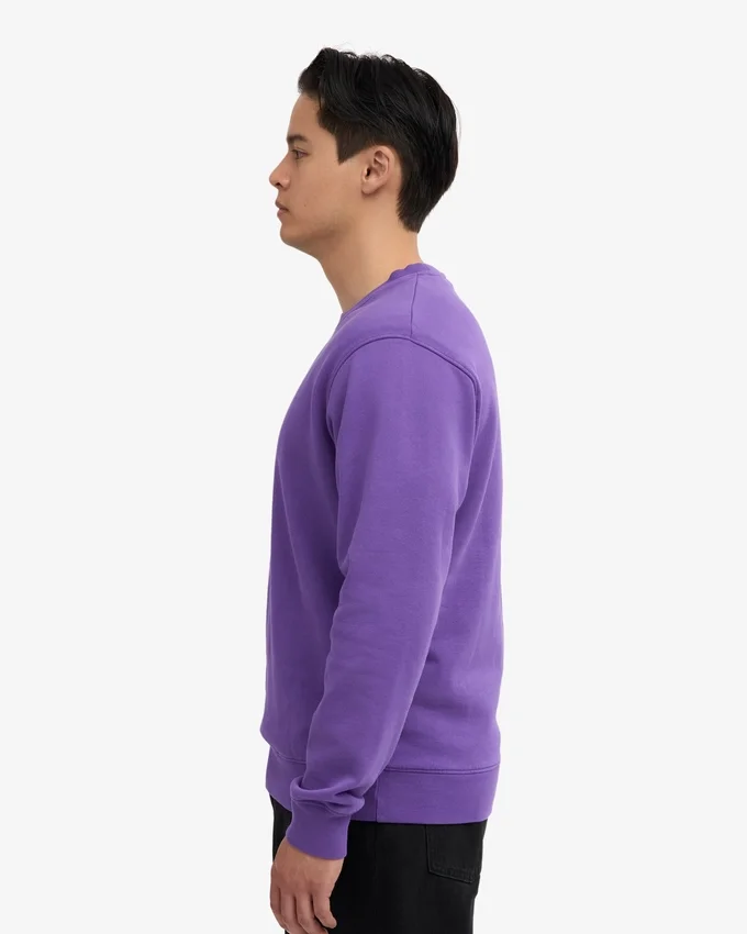 Classic Organic Jersey de cuello redondo - Violeta ultra