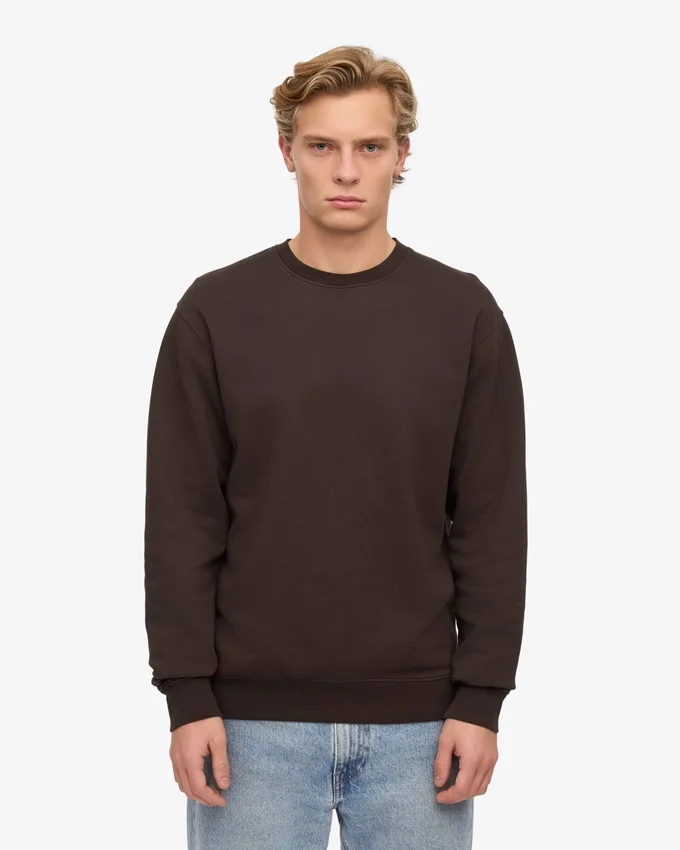 Classic Organic Jersey - Marrón café