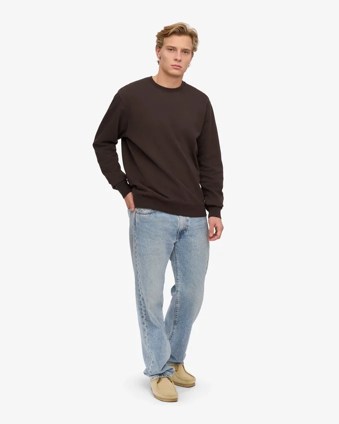 Classic Organic Jersey - Marrón café