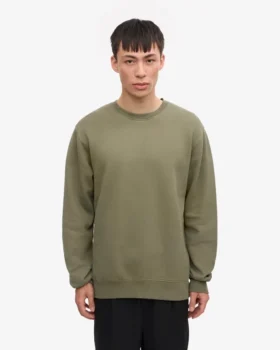 Classic Organic Jersey – Verde oliva apagado