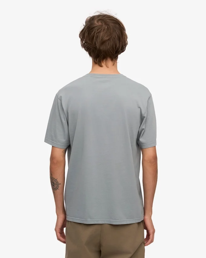 Classic Organic Tee - Azul acero