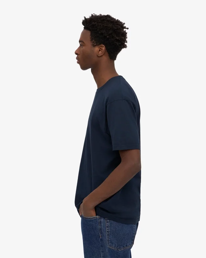 Classic Organic Tee - Azul marino