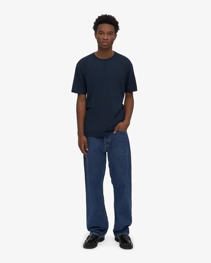 Classic Organic Tee - Azul marino