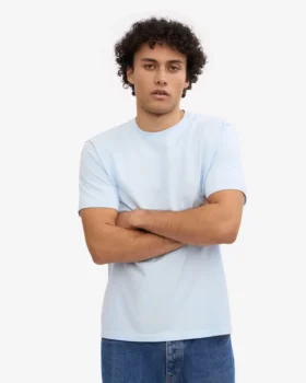 Classic Organic Tee – Azul polar
