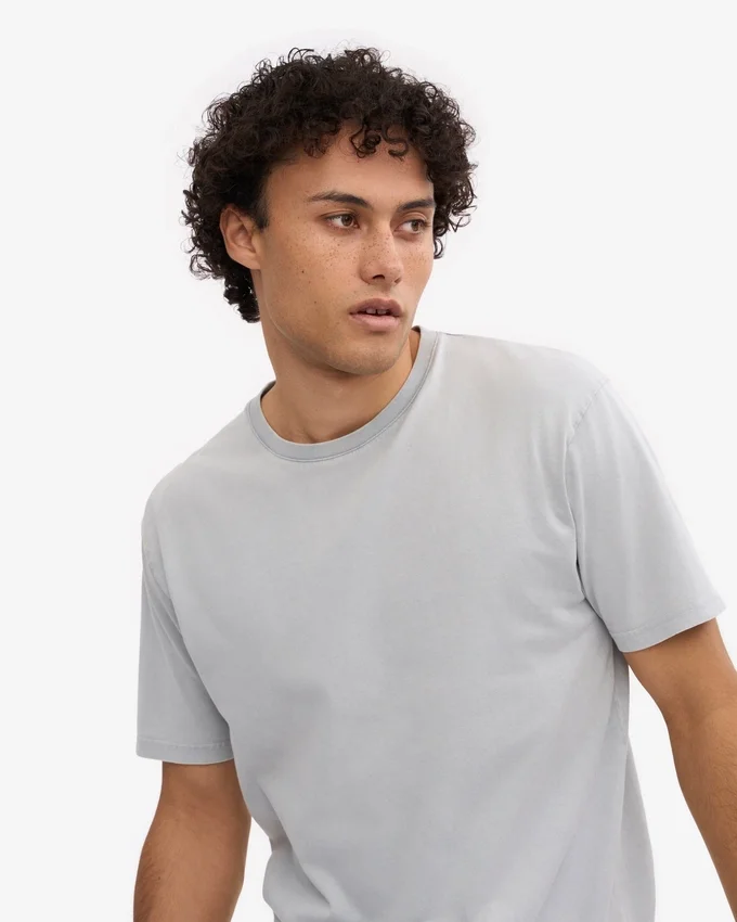 Classic Organic Tee - Gris descolorido