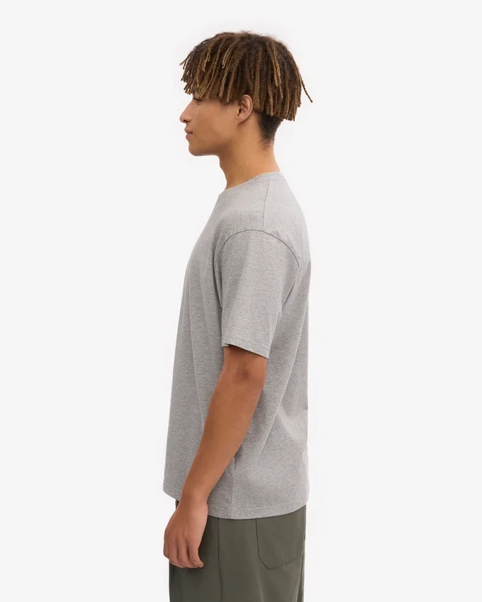 Classic Organic Tee - Gris jaspeado