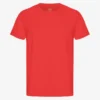 Classic Organic Tee - Mandarina roja