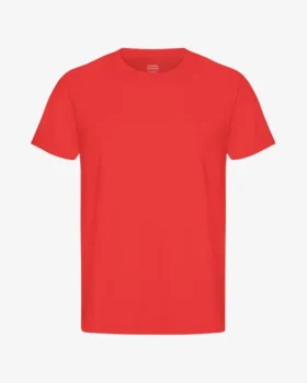 Classic Organic Tee - Mandarina roja
