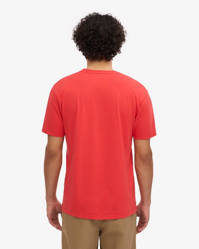 Classic Organic Tee - Mandarina roja