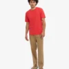 Classic Organic Tee - Mandarina roja