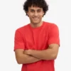 Classic Organic Tee - Mandarina roja