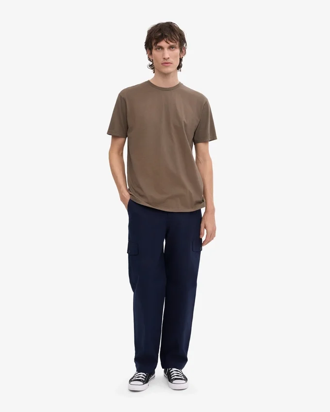 Classic Organic Tee - Marrón cedro
