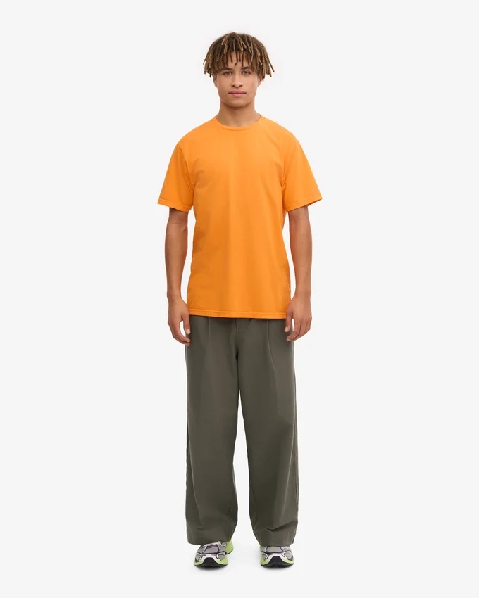 Classic Organic Tee - Naranja soleado