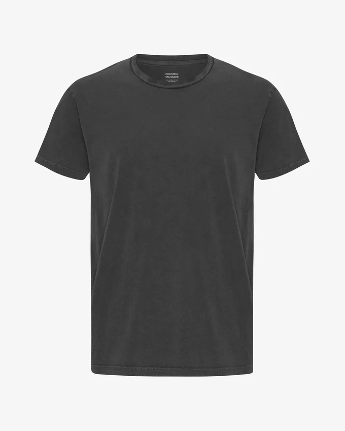 Classic Organic Tee - Negro desgastado