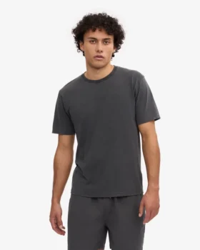 Classic Organic Tee – Negro desgastado