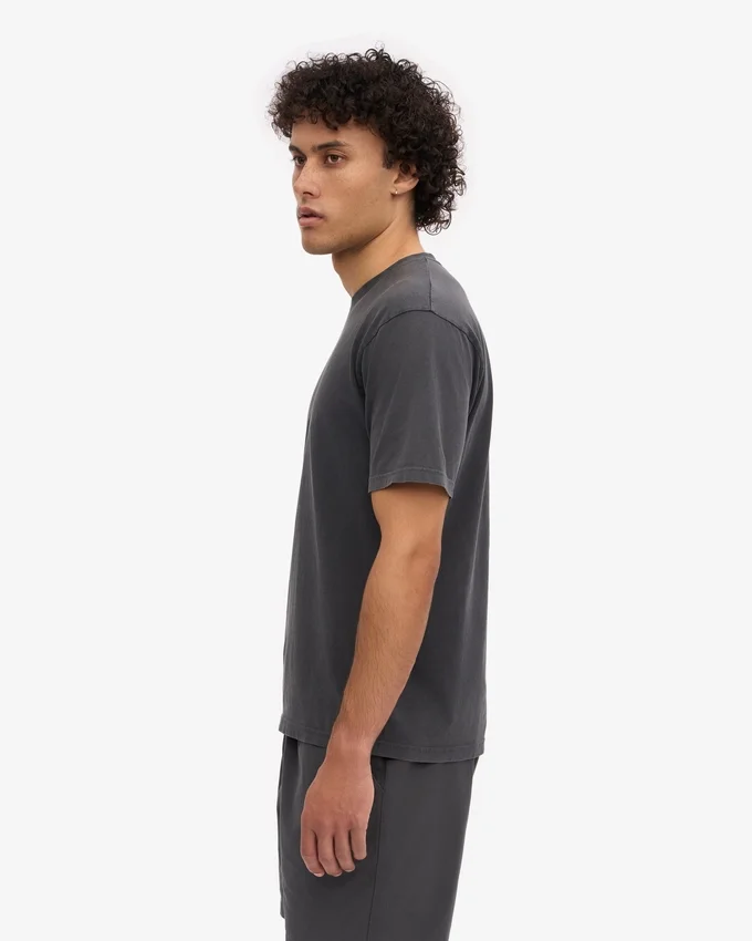 Classic Organic Tee - Negro desgastado