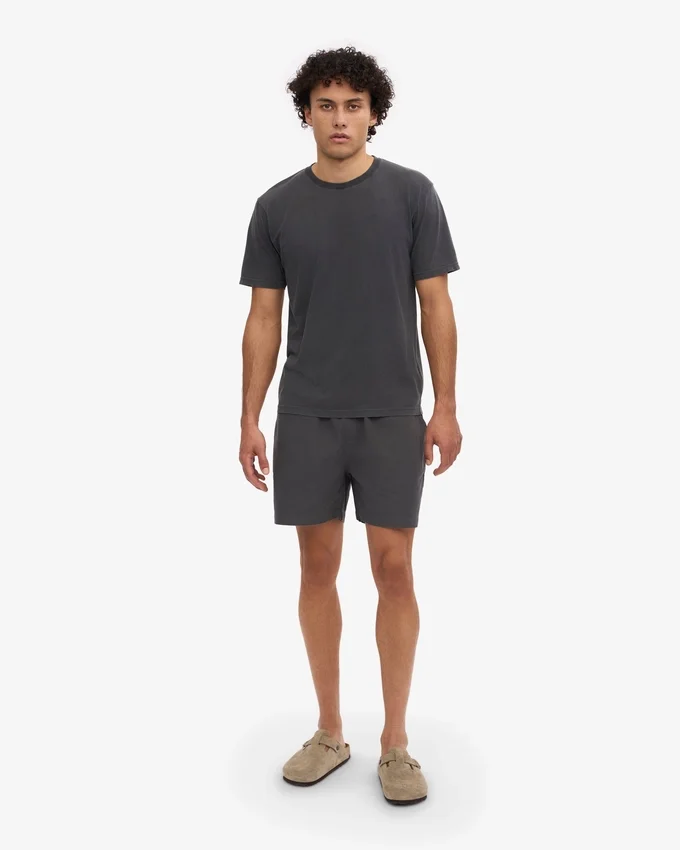 Classic Organic Tee - Negro desgastado
