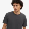 Classic Organic Tee - Negro desgastado