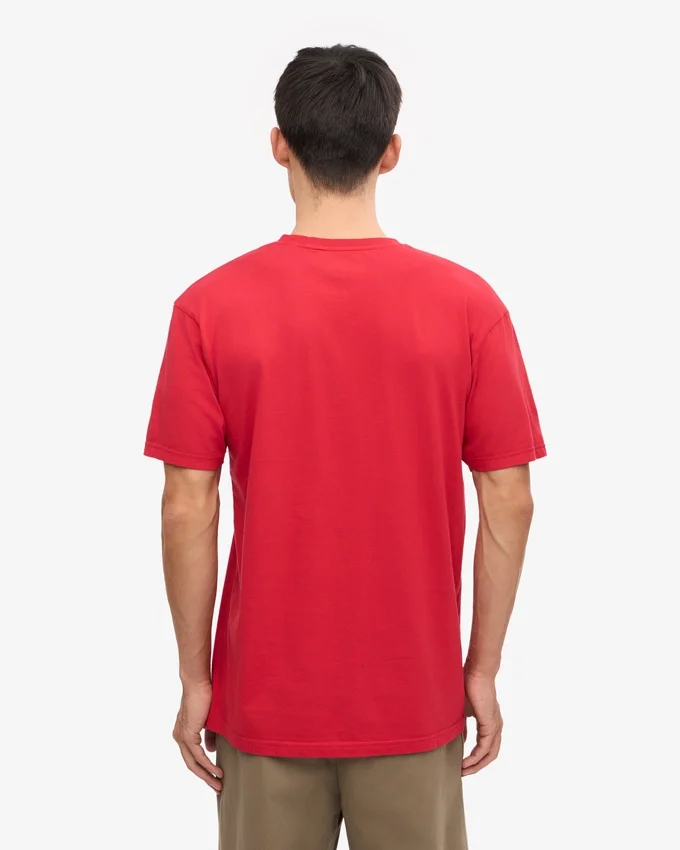 Classic Organic Tee - Rojo escarlata