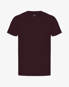 Classic Organic Tee - Rojo oxblood