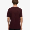 Classic Organic Tee - Rojo oxblood
