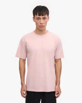 Classic Organic Tee – Rosa descolorido