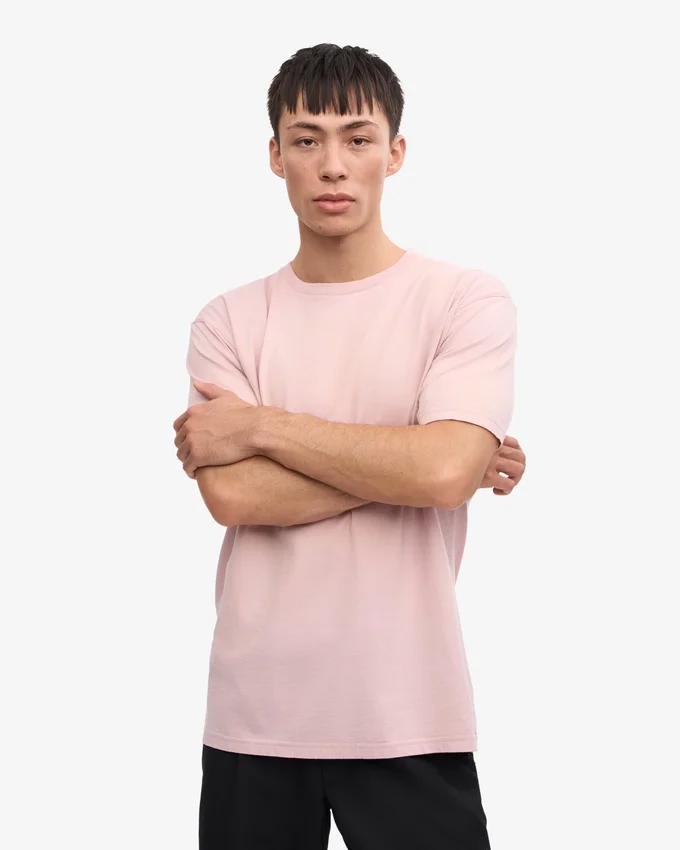 Classic Organic Tee - Rosa descolorido