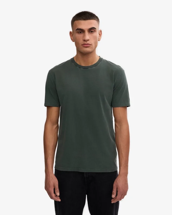 Classic Organic Tee - Verde bosque nocturno