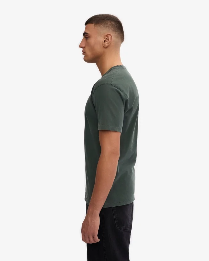 Classic Organic Tee - Verde bosque nocturno