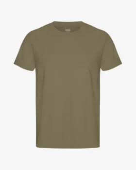 Classic Organic Tee - Verde oliva apagado