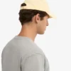 Gorra de algodón orgánico - Amarillo suave