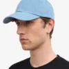 Gorra de algodón orgánico - Azul mar