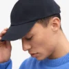 Gorra de algodón orgánico - Azul marino