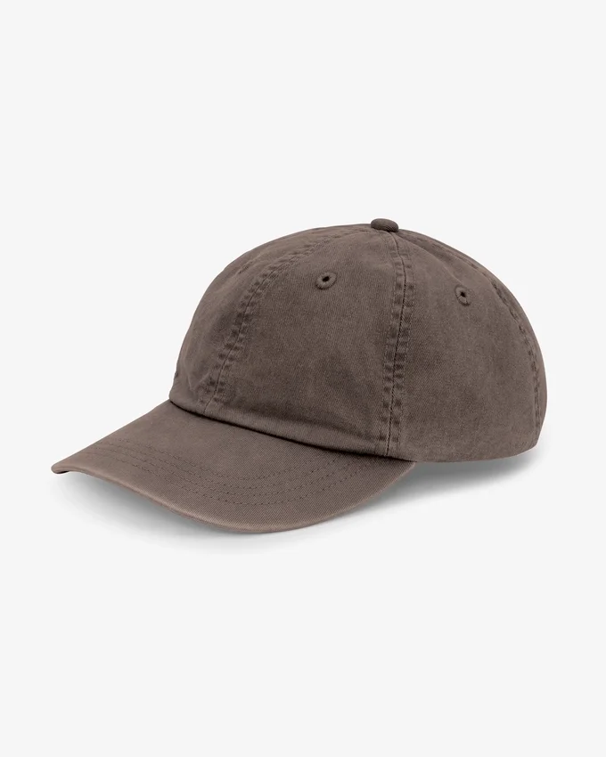 Gorra de algodón orgánico - Caqui descolorido