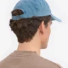 Gorra de algodón orgánico - Índigo descolorido
